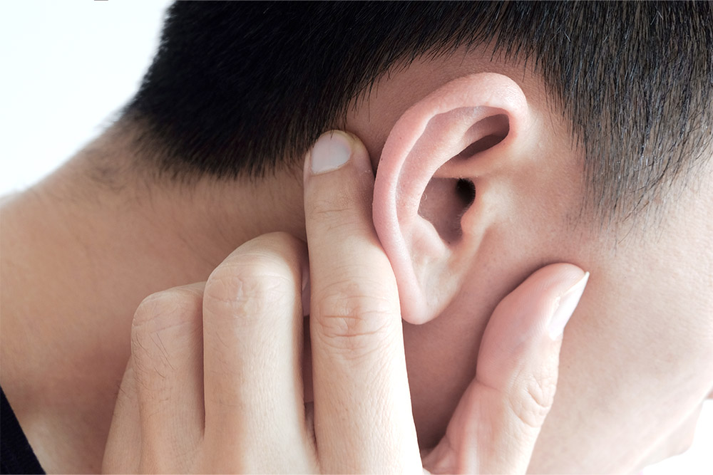 Close-up of Ear Wax