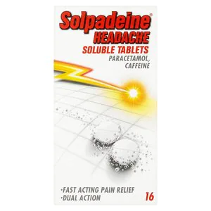  Solpadeine Headache Soluble Tablets (Pack of 16)